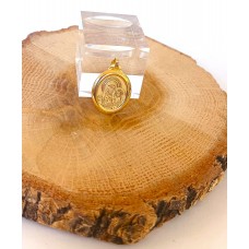 Μενταγιόν Παναγίτσα Σε Κίτρινο Χρυσό (P37)